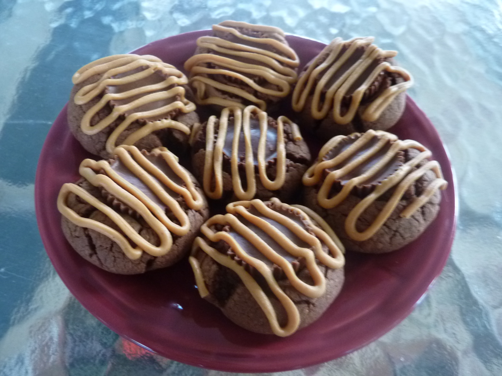 Chocolate Peanut Buttercup Cookies recipe from the Bartholomew Buffet | bbuffet.com