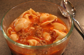 Tortellini Soup recipe from the Bartholomew Buffet - bbuffet.com